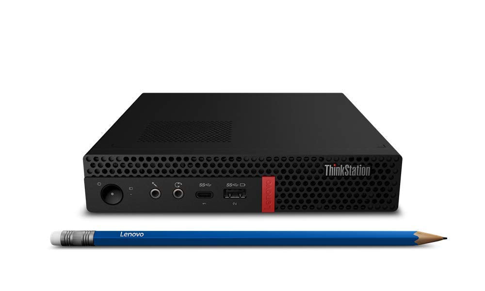 Lenovo ThinkStation P330 Tiny Micro - Corner/Side of faceplate br...